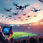 découvrez comment la réglementation drone pro encadre le vol en essaim pour assurer la sécurité et la qualité des spectacles aériens.