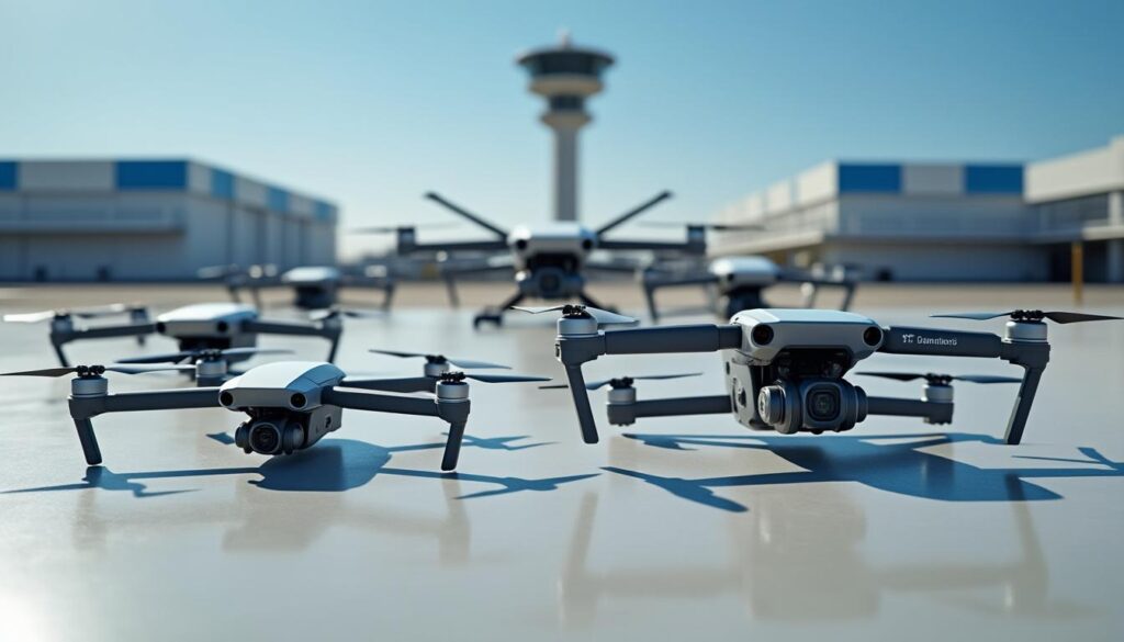 découvrez comment la réglementation drone professionnelle limite le poids au décollage en fonction de la classe d'appareil pour assurer la sécurité et la conformité.