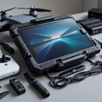 découvrez le support de tablette robuste conçu pour maintenir solidement vos accessoires drone pro, garantissant stabilité et sécurité lors de vos vols.